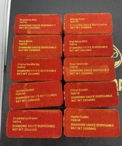 ACE ULTRA BLACK BADGE COLLECTION(2G 10PCS MIXED FLAVORS)